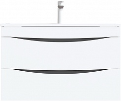 Iddis Мебель для ванной Cloud 80 подвесная белая – фотография-6